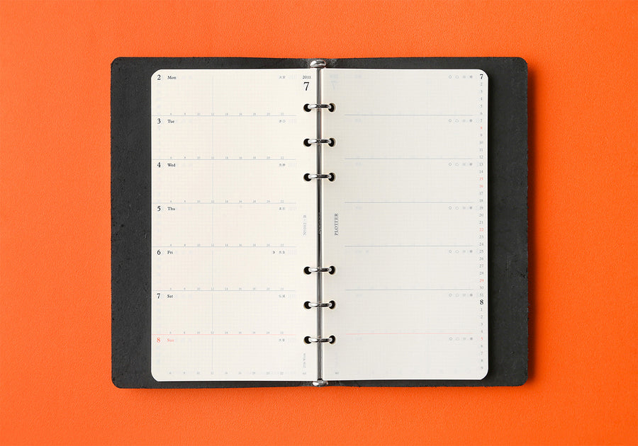 PLOTTER Schedule Refill 2026 - Weekly - Bible Size