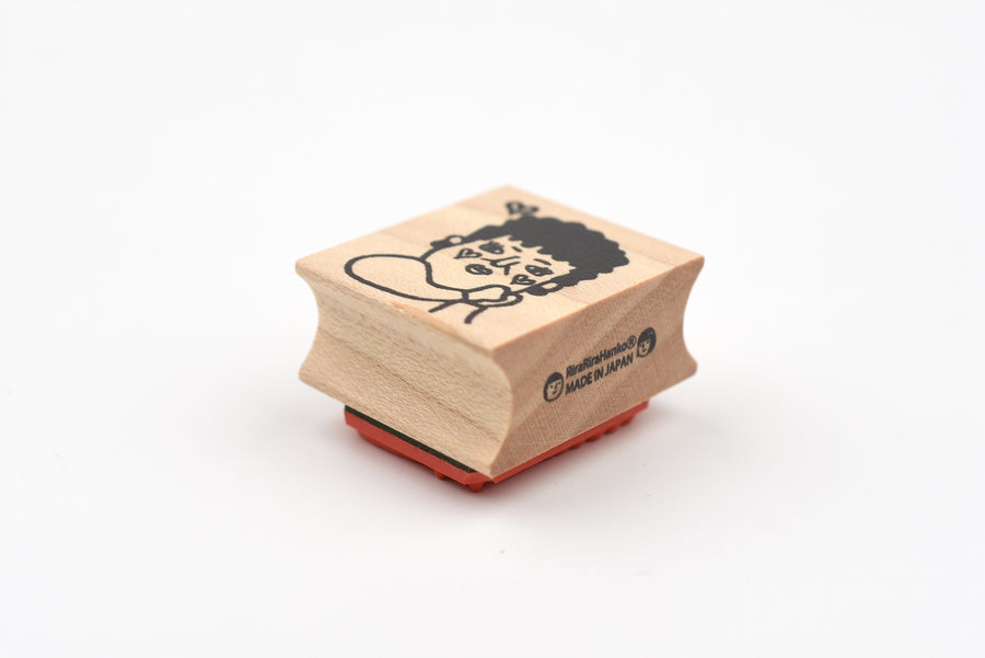 RiraRira Wooden Rubber Stamp - Seki-san’s Ee Yan