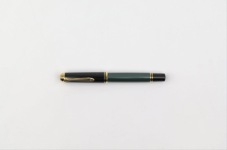 Pelikan M400 Fountain Pen - Souverän - Black-Green
