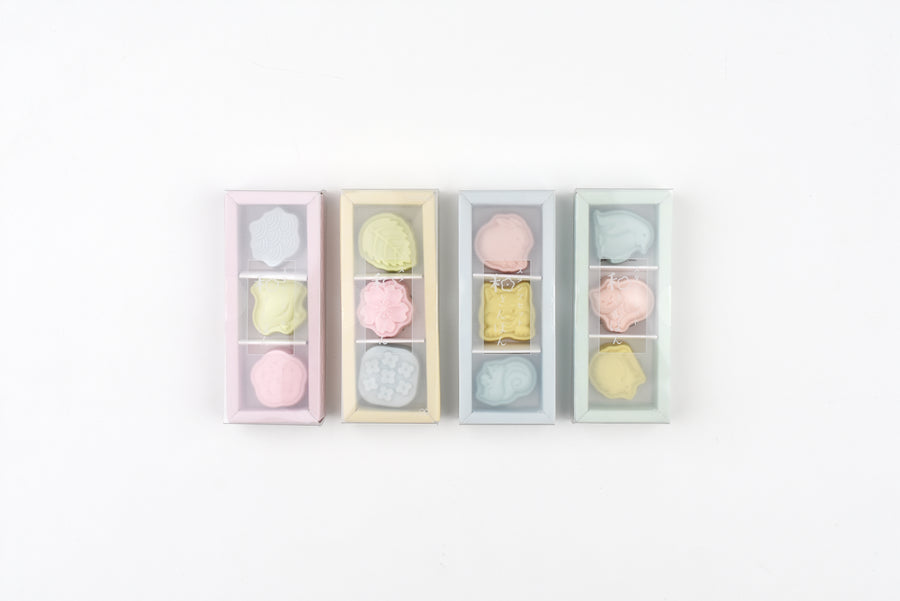 Sun-Star Wasanbon Stamp Set - Set of 3