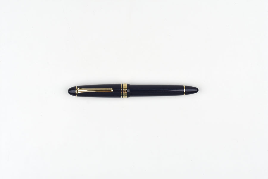 Sailor 1911 Large Fountain Pen - 18K Gold Trim - Shining Blue