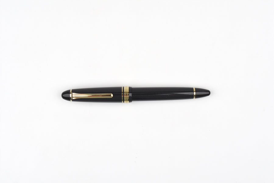 Sailor 1911 Large Fountain Pen - 18K Gold Trim - Shining Black