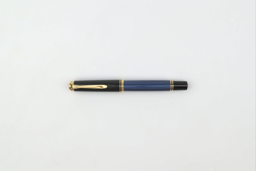 Pelikan M600 Fountain Pen - Souverän - Black-Blue