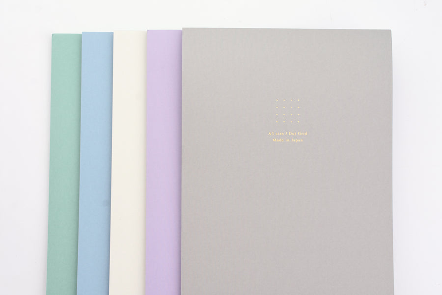 Midori Paper Pad Soft Color - A5 - Dot Grid - Grey