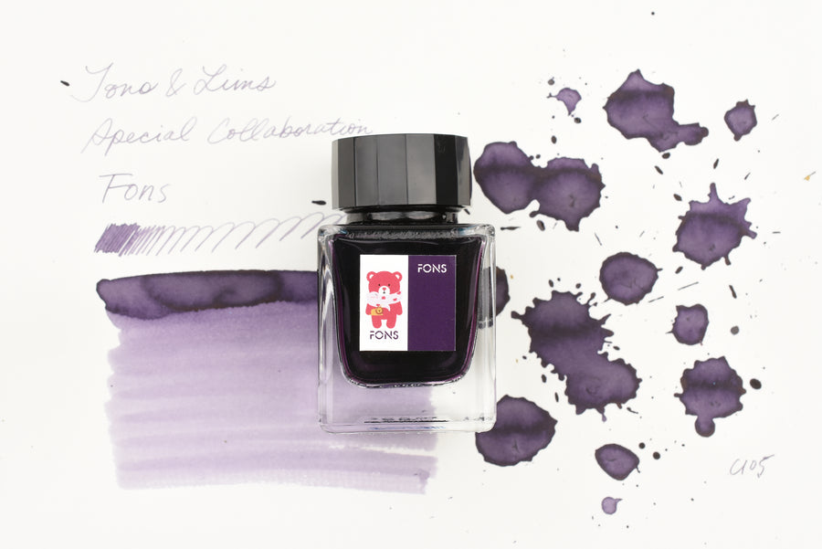 Tono & Lims Ink Bottle - Special Collaboration - Fons (フォンス) - 30ml