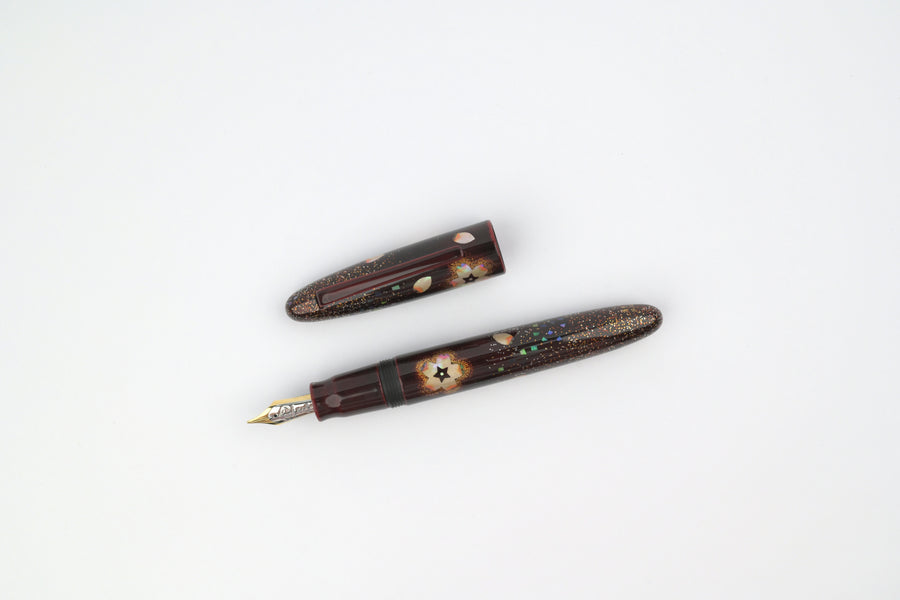 Taccia Miyabi Fountain Pen - Golden Sunlit Sakura - Limited Edition