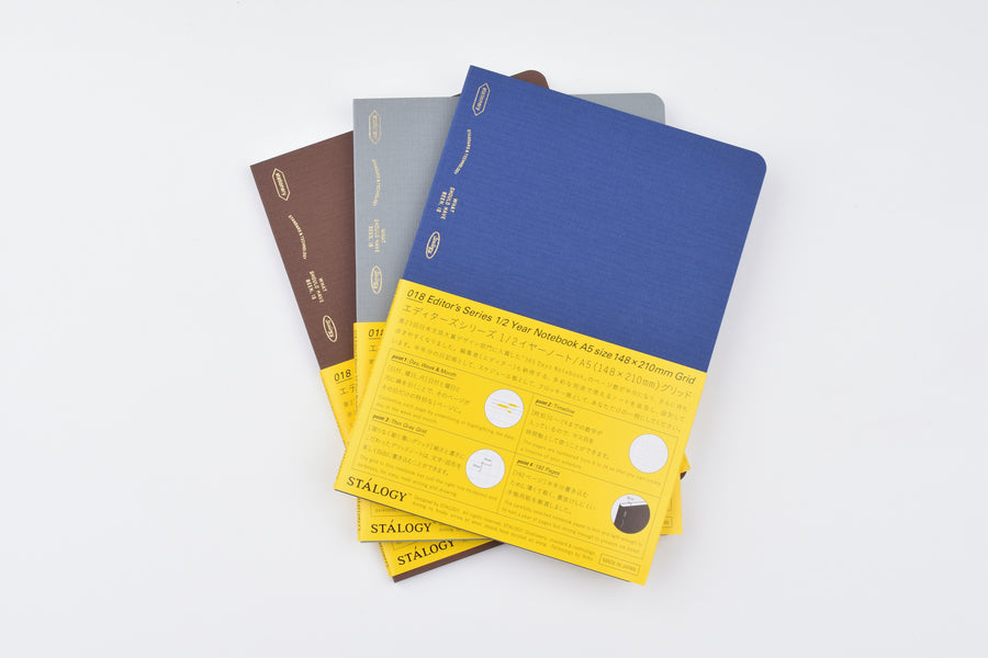 Stalogy - 2025 Limited Edition - Editor's Series 1/2 Year Notebook - A5