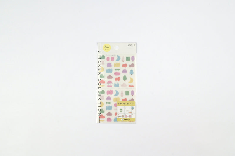 Midori Planner Stickers - New 2027 - Clip-on Loose Pattern