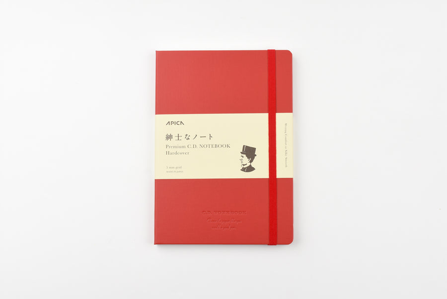 Apica Premium C.D. Hard Cover Notebook - A5 - Grid