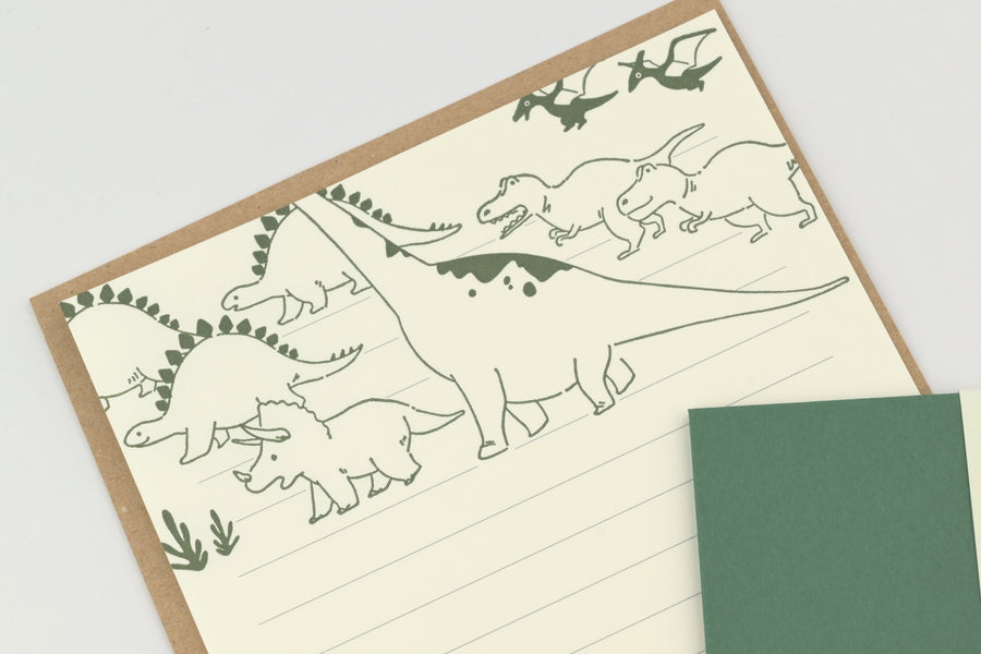 EL COMMUN Letter Set - Ah La La - Dinosaurs