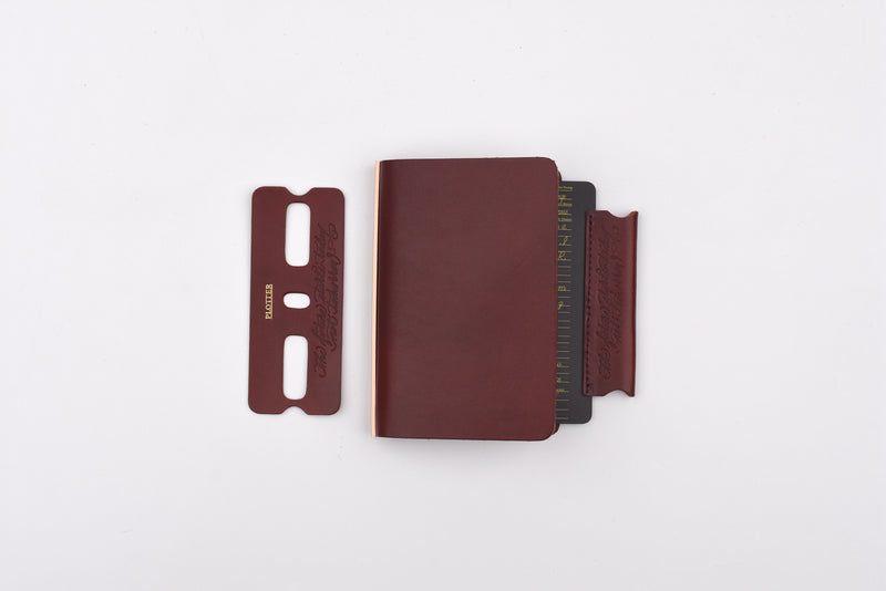 PLOTTER - Liscio Leather Binder - Mini 5 Size - Limited Edition Box