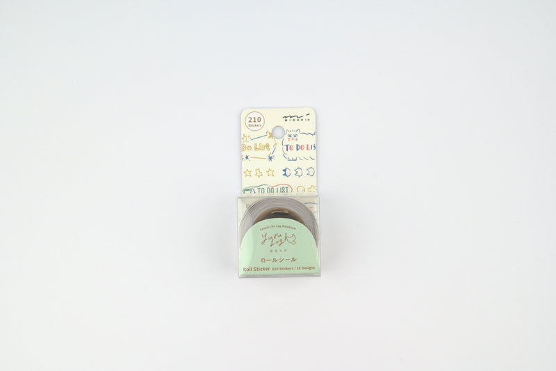 Yuru Log Roll Stickers - List