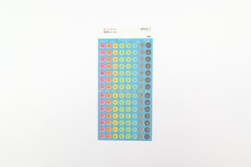 Midori Planner Stickers - Mood - Face