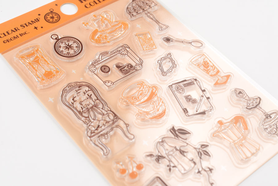 BGM Clear Stamp - Retro Collection