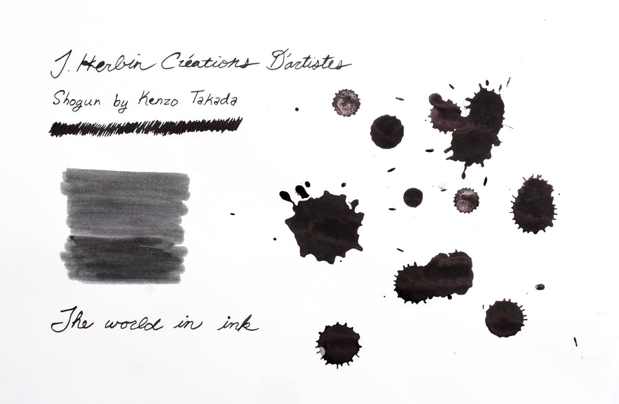 J. Herbin - Créations D’artistes - Shogun by Kenzo Takada - 50mL bottled ink