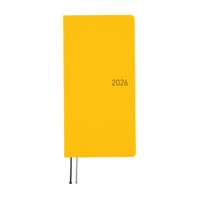 Hobonichi Techo Weeks 2026 - Colors: Full Moon Yellow - April Start