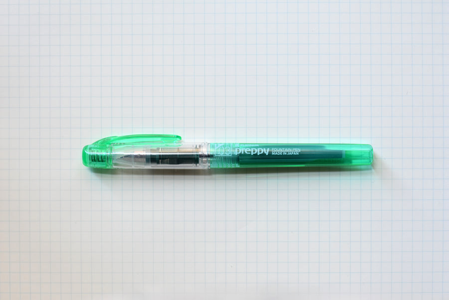 Platinum Preppy Fountain Pen - Green