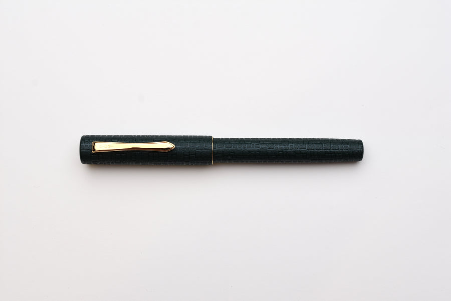 Pilot Ishime Urushi Fountain Pen - Hunter Green