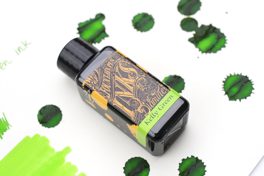 Diamine Fountain Pen Ink - Kelly Green - 30mL
