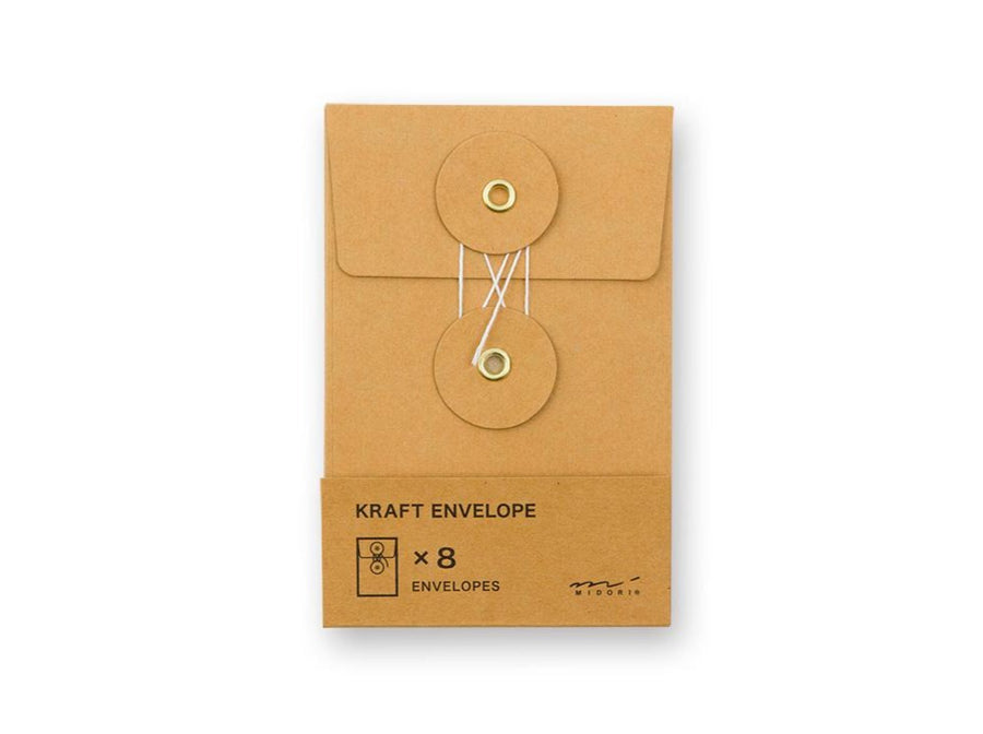 TRAVELER'S Company - Kraft Envelope Small - Set of 8