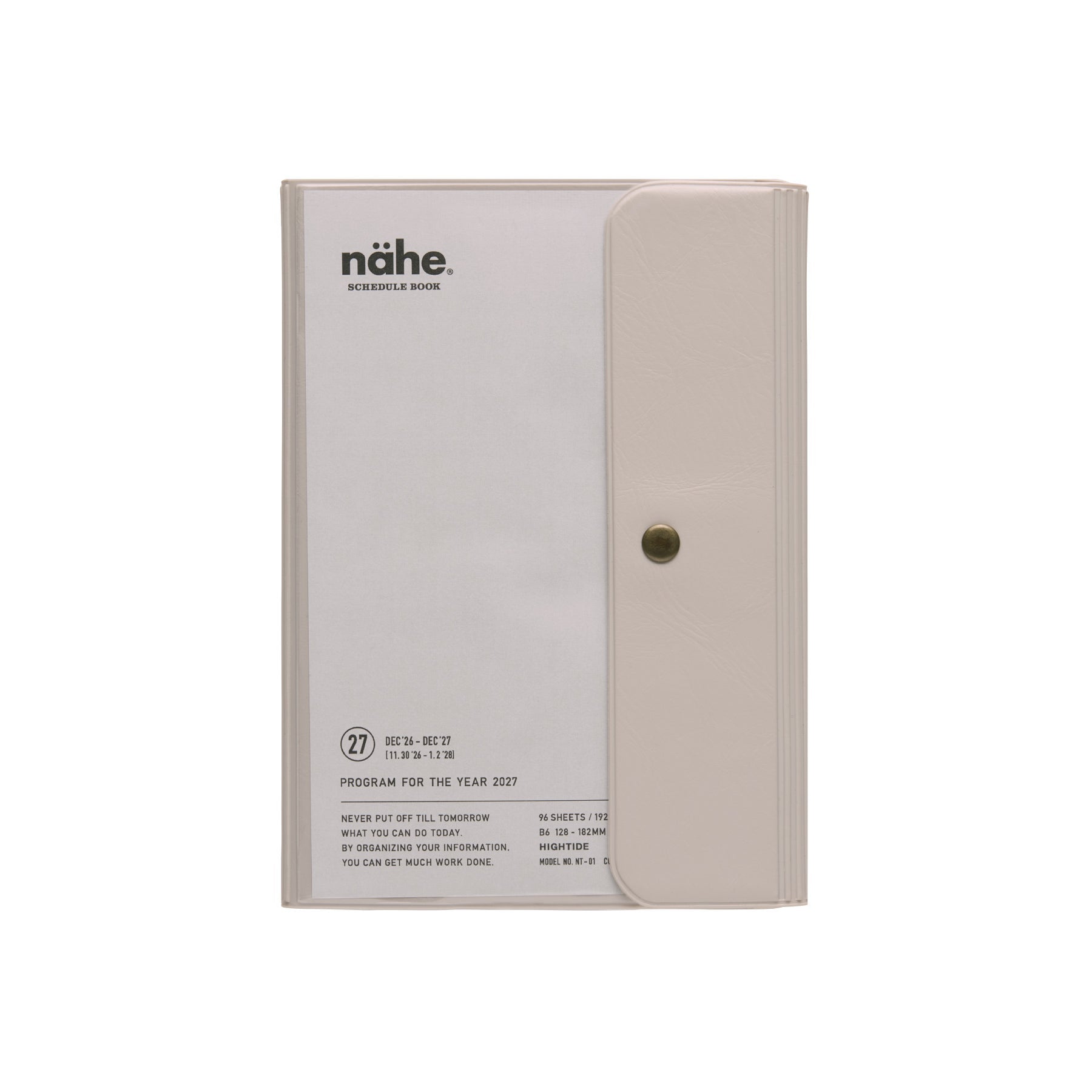 Hightide Weekly Planner Nähe - 2027 - B6 Free (Coming Soon)
