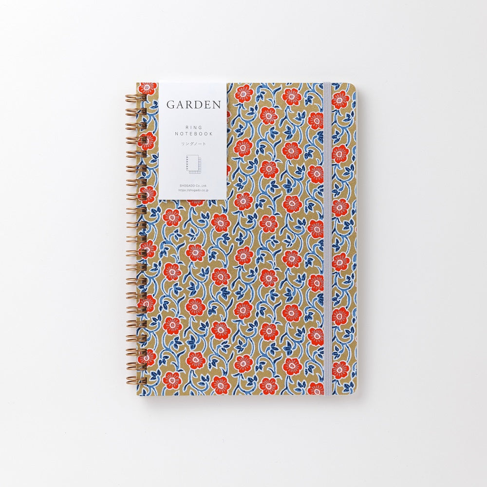 Shogado Ring Notebook - Garden - A5 (Coming Soon)