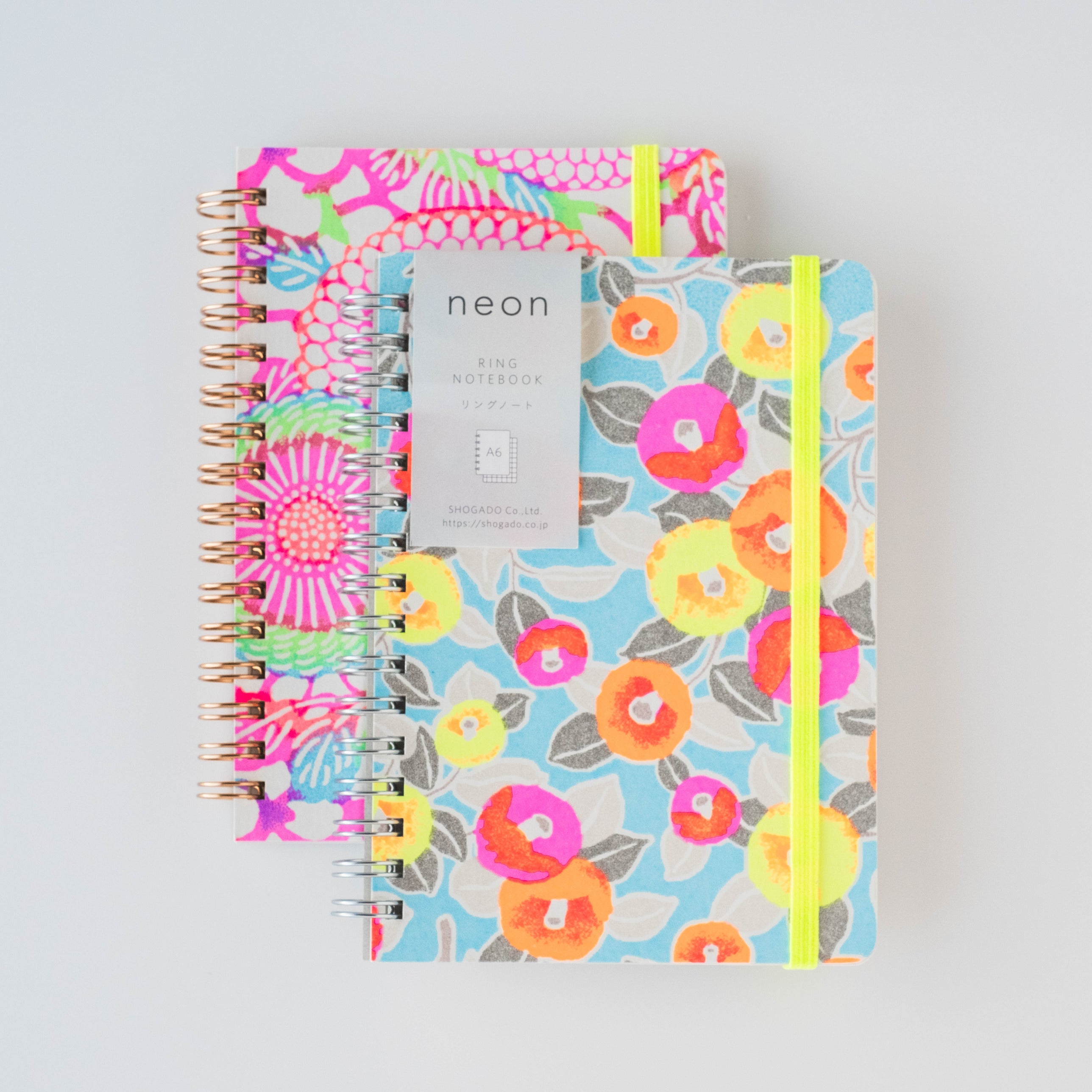 Shogado Ring Notebook - Neon - A6 (Coming Soon)