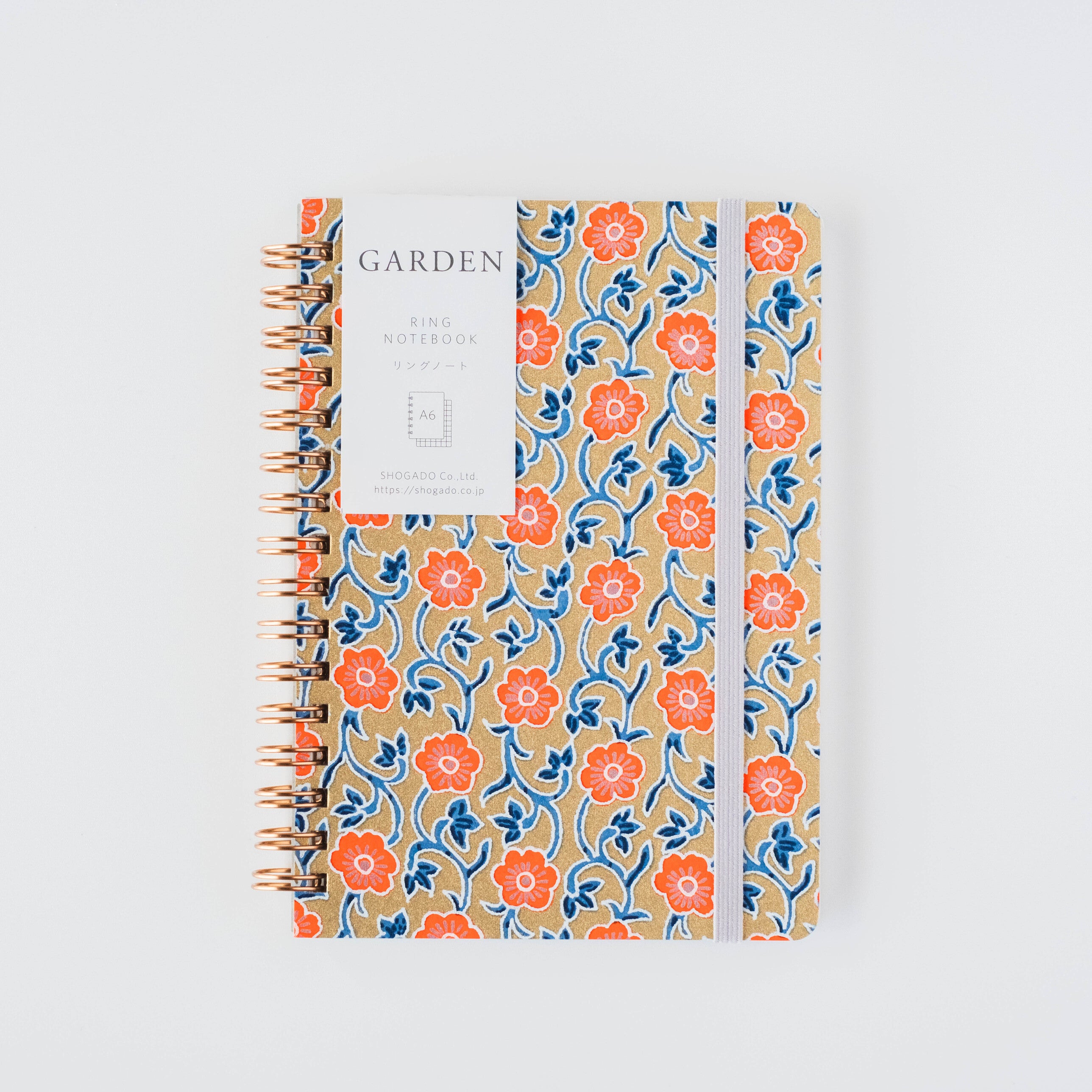 Shogado Ring Notebook - Garden - A6 (Coming Soon)