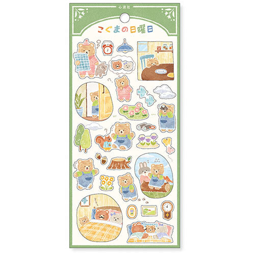 Mind Wave Sticker Sheet - Bear
