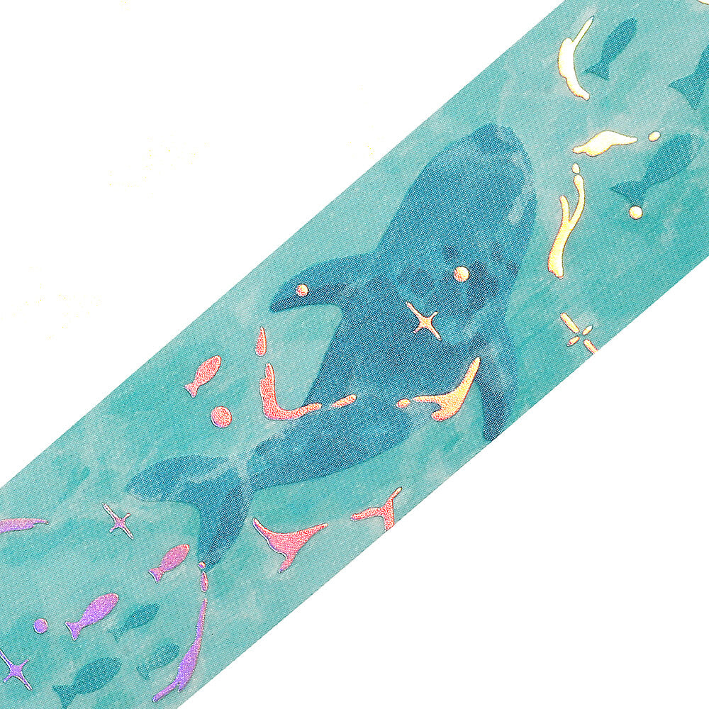 BGM Clear Tape - Foil Stamping - 2026 Summer Limited - Wave Shadows