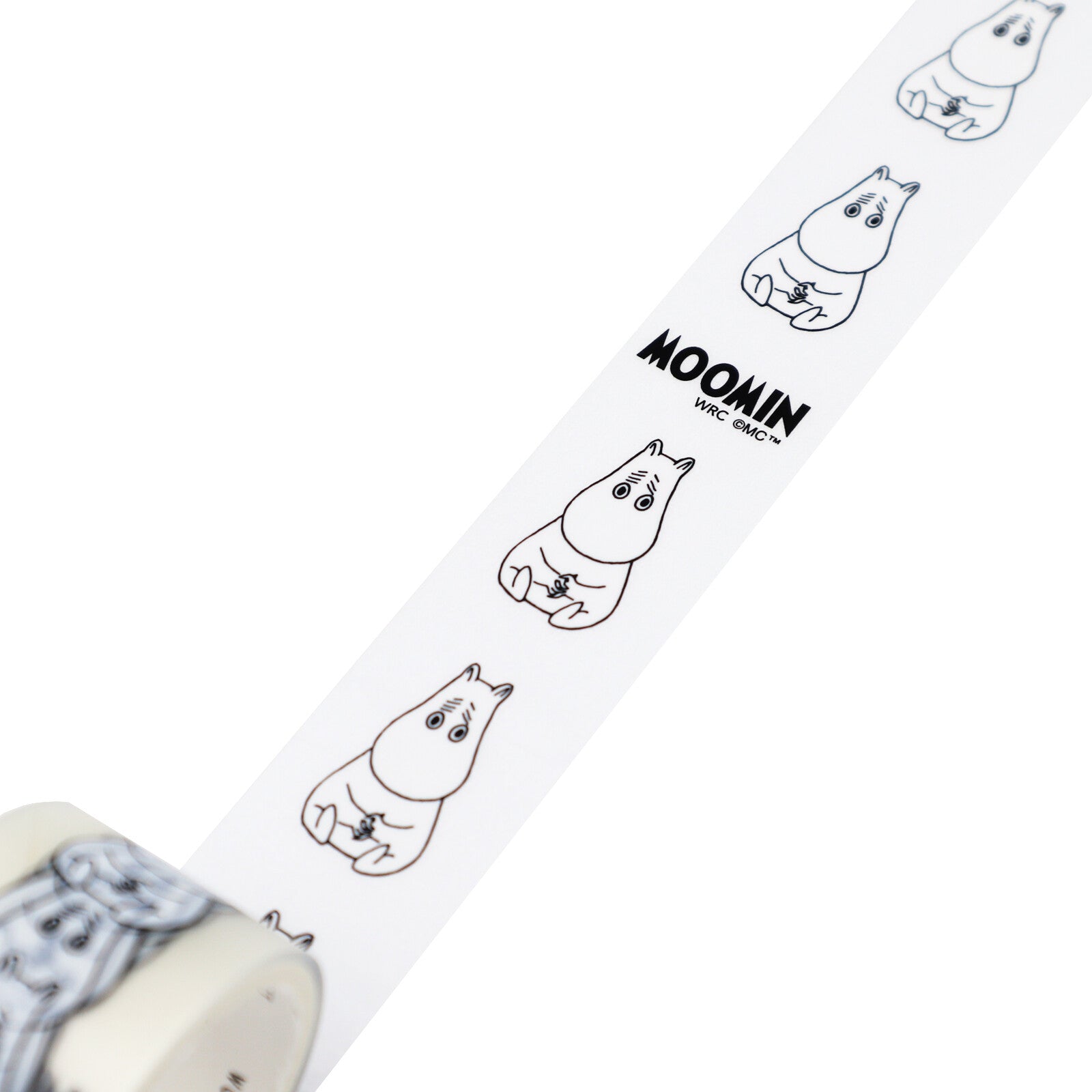 WORLD CRAFT Clear Tape - Moomin Face - Thinking
