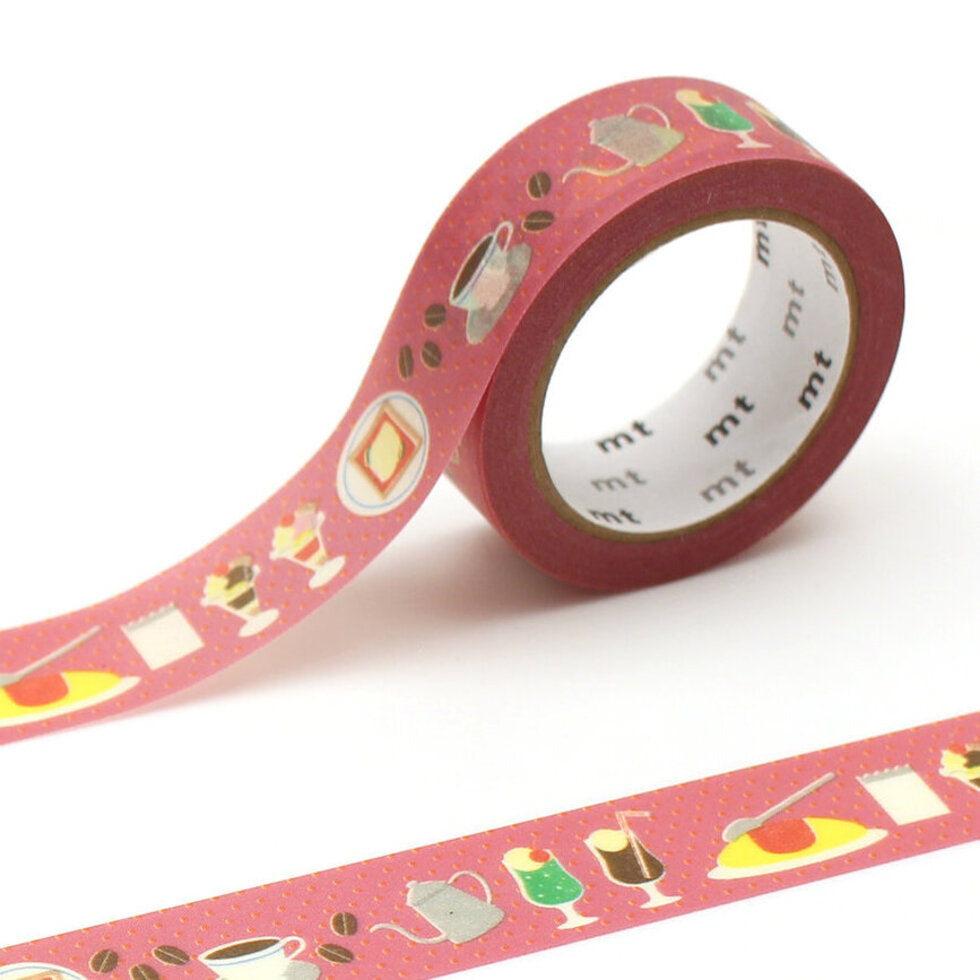 mt Washi Tape - ex - retro cafe