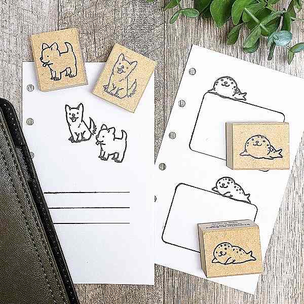 Kodomo No Kao Stamp - Piccolo - Dog - Side View (Coming Soon)