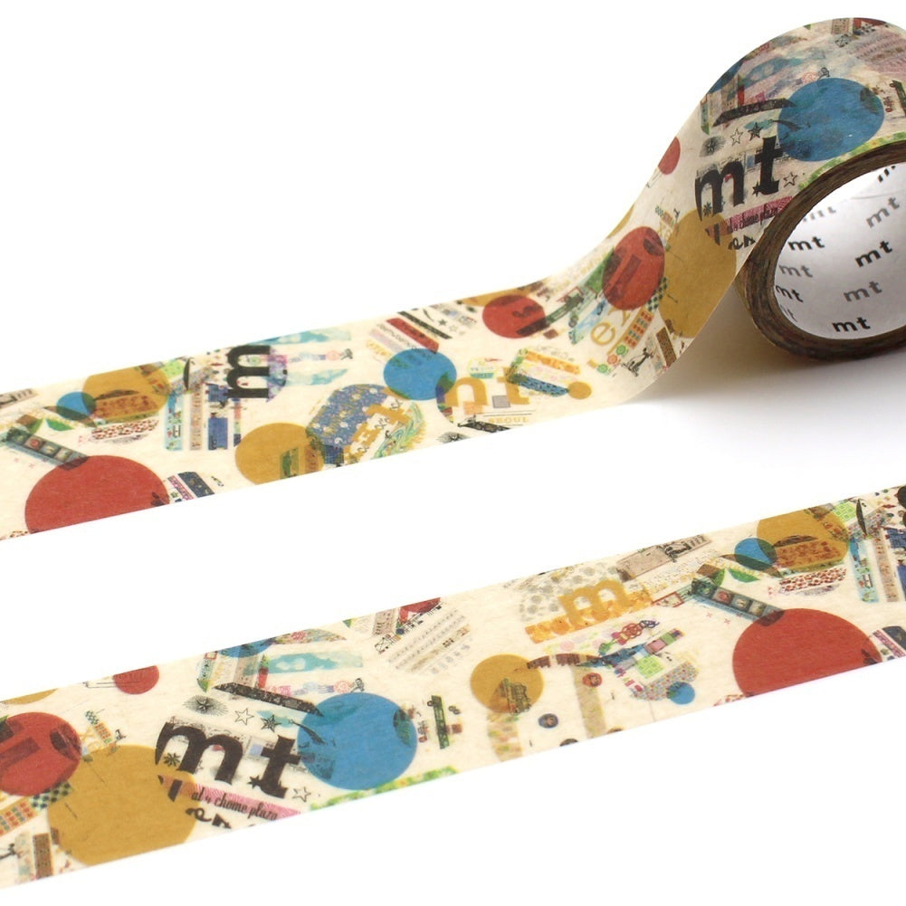 mt Washi Tape - upcycle - Poster Collage Dot