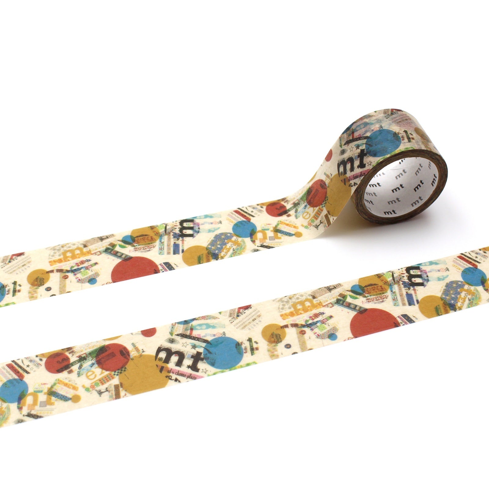 mt Washi Tape - upcycle - Poster Collage Dot