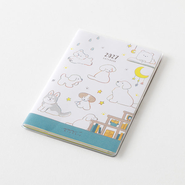 Midori Pocket Diary 2027 - Dog - Mini (Coming Soon)