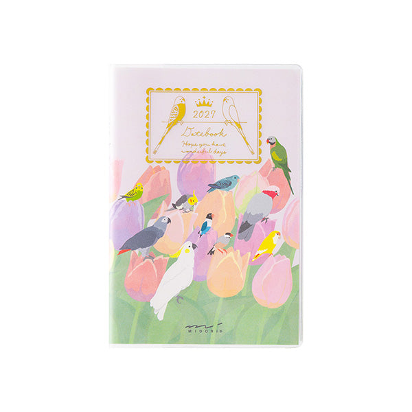 Midori Pocket Diary 2027 - Bird - Mini (Coming Soon)