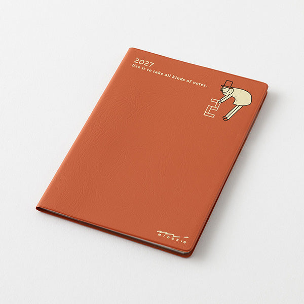 Midori Pocket Diary 2027 - Ojisan - Mini (Coming Soon)