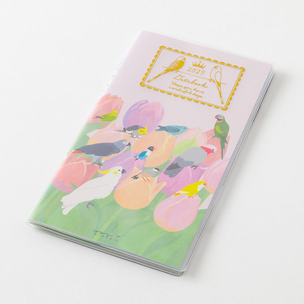 Midori Pocket Diary 2027 - Bird - Slim (Coming Soon)
