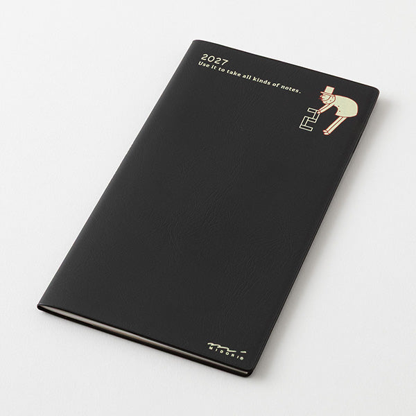 Midori Pocket Diary 2027 - Ojisan - Slim (Coming Soon)