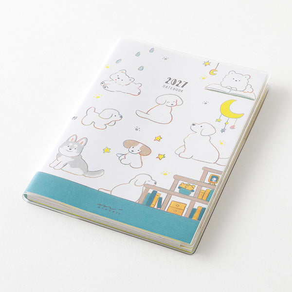 Midori Pocket Diary 2027 - Dog - A6 (Coming Soon)