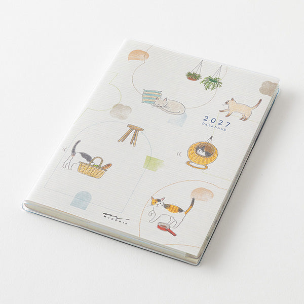 Midori Pocket Diary 2027 - Cat - A6 (Coming Soon)