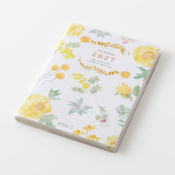 Midori Pocket Diary 2027 - Country Time Flowers - A6 (Coming Soon)