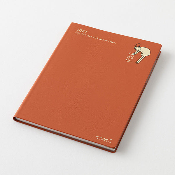 Midori Pocket Diary 2027 - Ojisan - A6 - Monthly (Coming Soon)