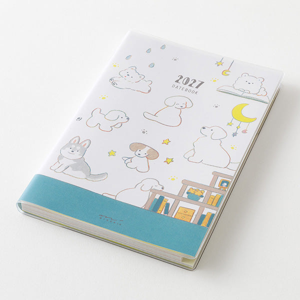 Midori Pocket Diary 2027 - Dog - B6 (Coming Soon)