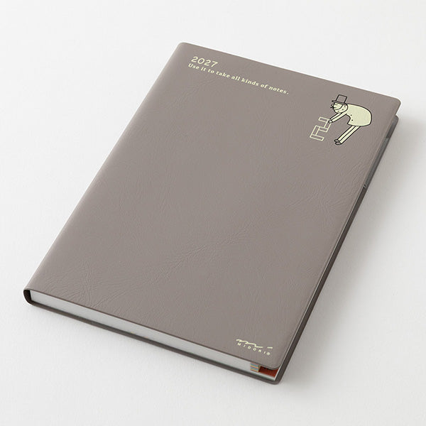 Midori Pocket Diary 2027 - Ojisan - B6 (Coming Soon)