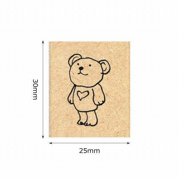 Kodomo No Kao Stamp - Piccolo - Bear - Standing (Coming Soon)
