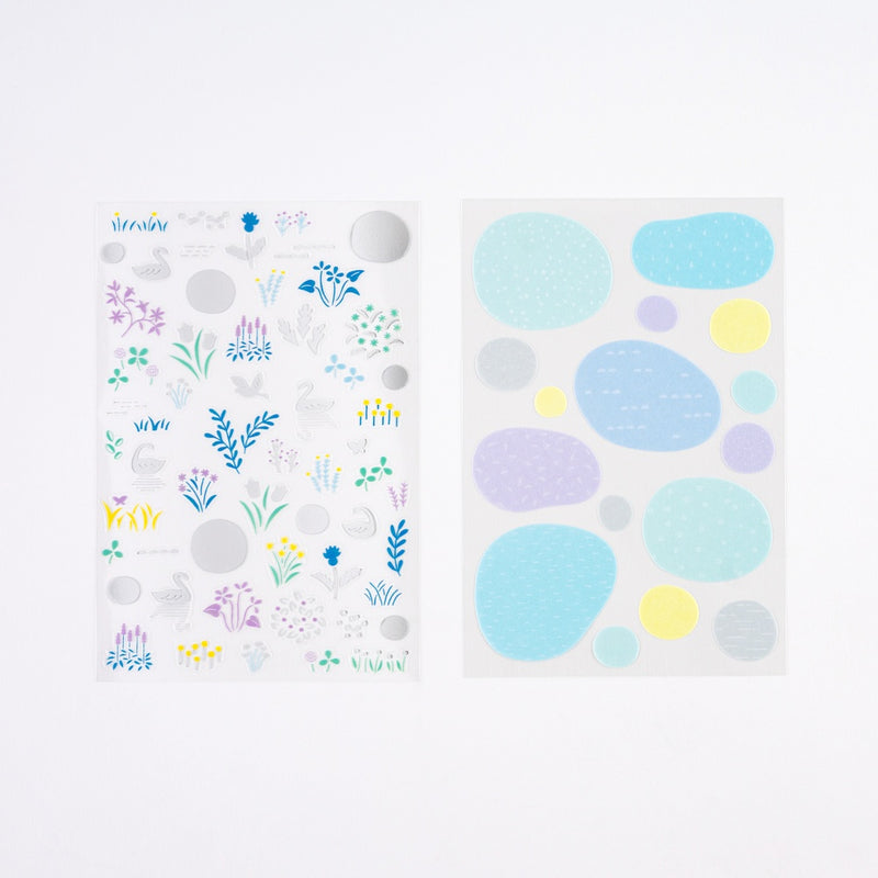 Hobonichi 2026 Layering Stickers - Yuri Sanae: Forest Lake - 2026