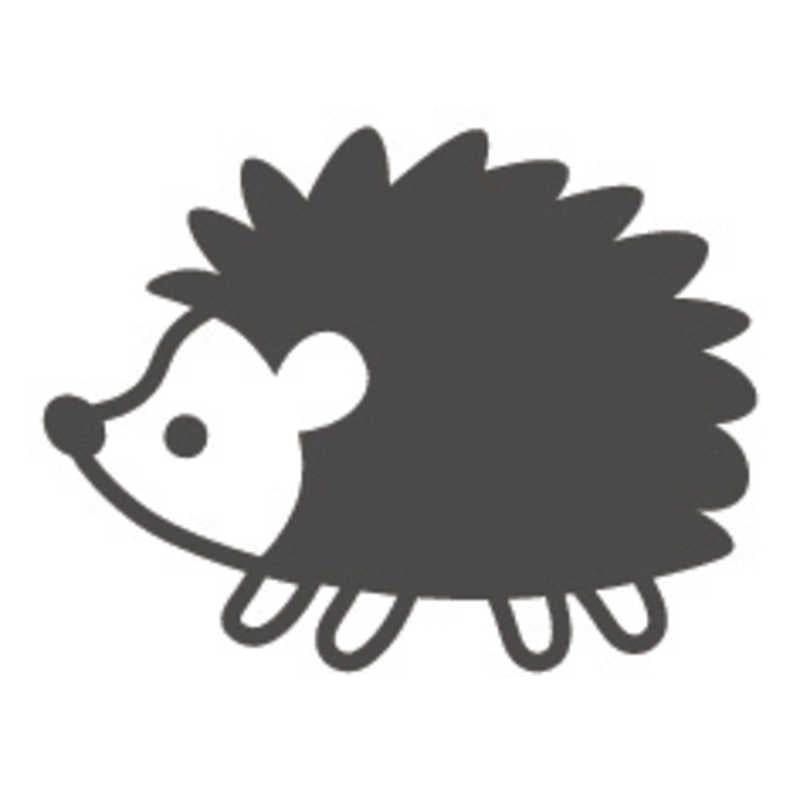 FriXion Erasable Stamp - Black - Hedgehog (Coming Soon)