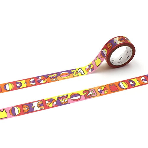 mt Washi Tape - ex - Basketball